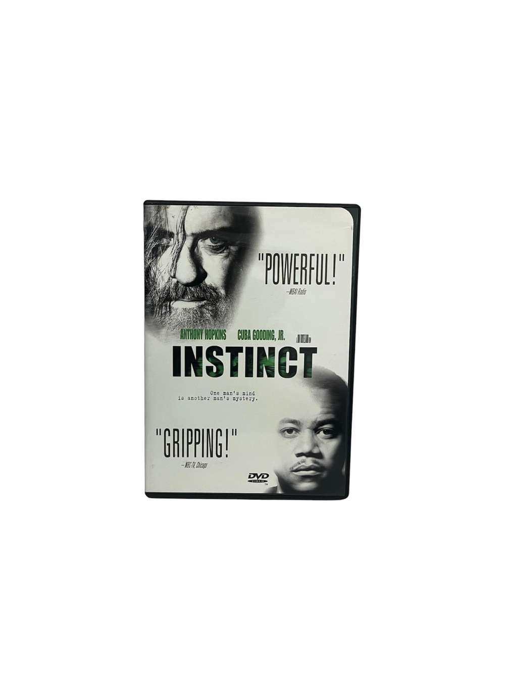Instinct (DVD, 1999, Widescreen) W/ Insert Anthony Hopkins Cuba Gooding Jr